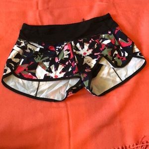 Lululemon speed shorts